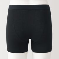 【メンズ】無印良品 紳士 なめらか 前開きボクサーパンツ 紳士Ｌ 黒 良品計画