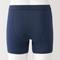 【メンズ】無印良品 紳士 なめらか 前開きボクサーパンツ 紳士Ｍ ダークネイビー 良品計画
