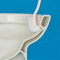 アズマ工業 かえしも洗えるトイレブラシ・ケース付PI 1個