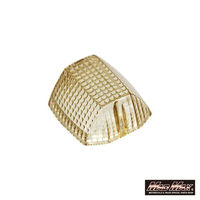 カワサキ ZRX400/GPZ900R タイプ ウインカーレンズ 黄ばみ 4個 MM11-K002-LYE4 1セット(4個)（直送品）