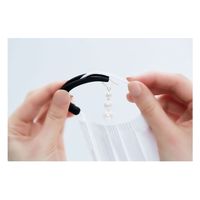 コジット イヤーカバーマスクアクセサリー 3連パール 1組 4969133287367 1セット(12個)（直送品）