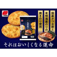 せんべい 煎餅 一期一米 塩堅焼き 海苔香るかつお味 10枚入 6袋  個包装 お配り三幸製菓