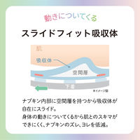 【生理用品】 ナプキン 昼夜兼用 羽つき 32.5cm エリス素肌のきもちルナフィット 1セット（10枚×24） 大王製紙