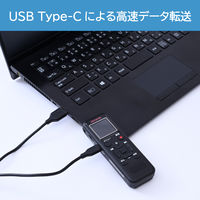アイワマーケティングジャパン ICレコーダー 簡単操作 8GB 最大580時間録音 乾電池式 イヤホン付属 GAA5-PDR0001 1台