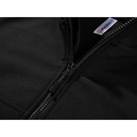 wundou(ウンドウ) 裏フリースパーカージャケット 3XL ブラック P4211 1枚（直送品）