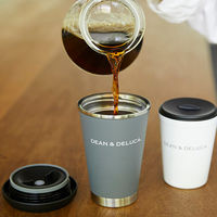 DEAN&DELUCA（ディーン&デルーカ） サーモタンブラー　チャコールグレー350ml 水筒 オフィス 4549403114335 1個