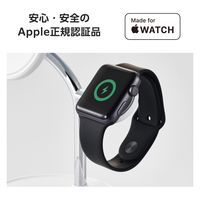 ワイヤレス充電器 Qi2 対応 15W/7.5W/5W マグネット式 3in1 ホワイト W-MS08WH エレコム 1個（直送品）