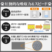 KAEI 炭入り 厚型ペットシーツ ワイド KO365 大型 犬猫トイレ 1箱(200枚)（直送品）