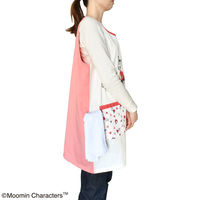 セントレディス ムーミンエプロン サーモンピンク/アイボリー ST-IM0059 1枚
