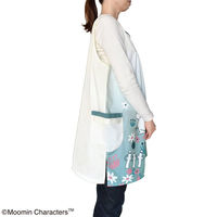 セントレディス ムーミンエプロン ブルーグリーン/アイボリー ST-IM0060 1枚