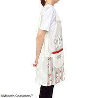 セントレディス ムーミンエプロン アイボリー/グレージュ ST-IM0066 1枚