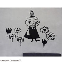 セントレディス ムーミンエプロン グレー ショート丈 ST-IM0063 1枚