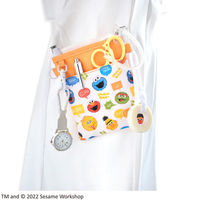 セントレディス セサミストリート 3WAYソフトペンポーチ オレンジ ST-ZSS0006 1個