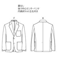 ボンマックス ユニセックスジャケット ブラック M FJ0714U FJ0714U-16-M 1着（直送品）