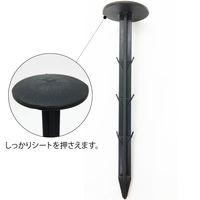 アストロ 園芸用防草シート用おさえピン 10本組 602-40 1セット(10本組×3)（直送品）