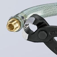 エスコ 220mm イヤークランププライヤー EA463PJ-1 1本（直送品）