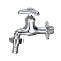 エスコ PJ1/2” 横水栓(カップリング付) EA468HA-29 1個（直送品）