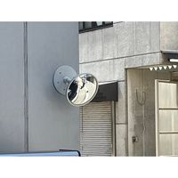 エスコ φ148mm 凸面ミラー(アイボリー) EA724Z-26 1個（直送品）