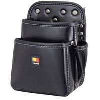 エスコ 195x135x230mm 着脱式腰袋 EA925TD-1 1個（直送品）