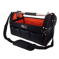 エスコ 420x205x250mm オープン型ツールバッグ EA925BN-1 1個（直送品）