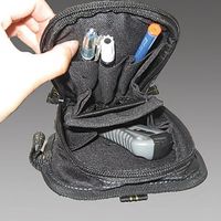 エスコ 140x 45x190mm ツールポーチ(9ポケット) EA925CA-7 1個（直送品）