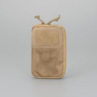 エスコ 114x 25x177mm 小物ポーチ(コヨーテ) EA925DB-25 1個（直送品）