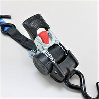 エスコ 50mmx3.0m/750kg ベルト荷締機(自動巻取式) EA982AA-13 1個（直送品）