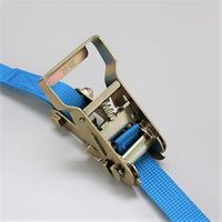 エスコ 25mmx 4.0m/ 250Kg ベルト荷締機(ラチェット式) EA982AB-3 1個（直送品）