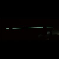 エスコ φ32x 600mm 木製手すり(蓄光グリップ) EA951EL-14 1本（直送品）