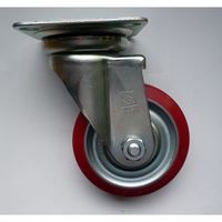 エスコ 100mm キャスター(自在金具付) EA986PN-72 1個（直送品）