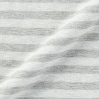 無印良品 綿天竺掛ふとんカバー Ｓ １５０×２１０ｃｍ用 杢グレーボーダー 良品計画