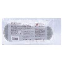 布ナプキン 昼用　肌ケアタイプ 羽つき 285mm fuwako eco タータンチェック黒1枚入り 地の塩社