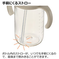 （7ヵ月から）アスター おでかけストローマグ 320 ベージュ 390ml 1個 リッチェル