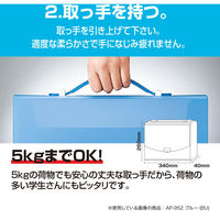 セキセイ プレイング2ウェイケース ピンク AP-952-20 1セット(3個)（直送品）