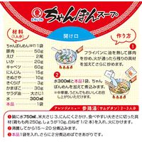 ちゃんぽんスープ　2袋 1個 ラーメンスープ ヒガシマル醤油