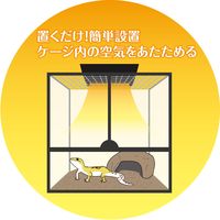 エキゾテラ 爬虫類 ヒーター ヒーティングトップ S 1個 ジェックス