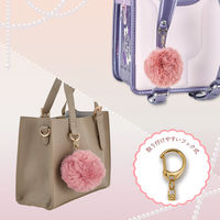 【防犯用品】アスカ プリンセス防犯ブザー　ポンポン　ピンク GE084P 1個