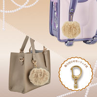 【防犯用品】アスカ プリンセス防犯ブザー　ポンポン　ベージュ GE084BE 1個