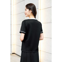 フォーク 女性用 ポロシャツ FB71495-ブラック17 FB71495-9-17 1枚（直送品）