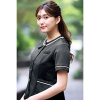 フォーク 女性用 オーバーブラウス FB71515-ネイビー9 FB71515-7-9 1枚（直送品）