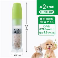 ピュアクリスタル 犬猫兼用 ボトルにPON お口すこやか 約1ヶ月用×2個入 1個 ジェックス