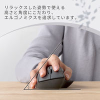 Bluetoothマウス 静音マウス 無線 ワイヤレス 5ボタン+チルト 黒 M-SH30BBSKBK エレコム 1個（直送品）