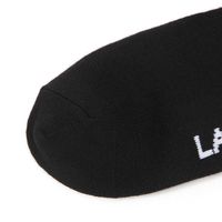 メンズ ジャストゴーストソックス ブラック 25～27cm LAKOLE/ラコレ