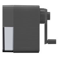 ナカバヤシ 太い鉛筆も削れる手動鉛筆削り ブラック DPS-H501BK 1個