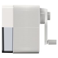 ナカバヤシ 太い鉛筆も削れる手動鉛筆削り ホワイト DPS-H501WH 1個