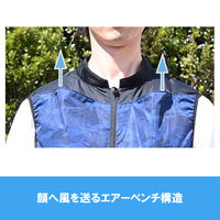 【アウトレット】YAMAZEN ペルチェ搭載 ファン付きウェア KAZEfit フルセット Mサイズ ベストタイプ KF2SV2+P 1着