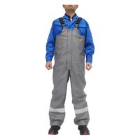 コヤナギ MW専用サロペット 土木作業向け ターコイズ L MW-01S 1着（直送品）