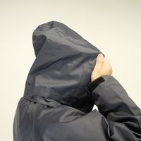 コヤナギ GWー01 腰ベルト対応 レインジャケット 地上作業向け チャコール L 1着（直送品）