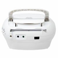 廣華物産 CDラジオ【ワイドFM対応】 KC-132W 1台