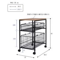フクダクラフト 押入れ収納ラック BS-W1265 BK 1個（直送品）